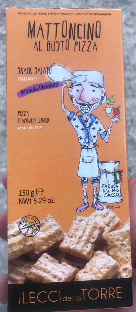 Mattoncino al gusto pizza
