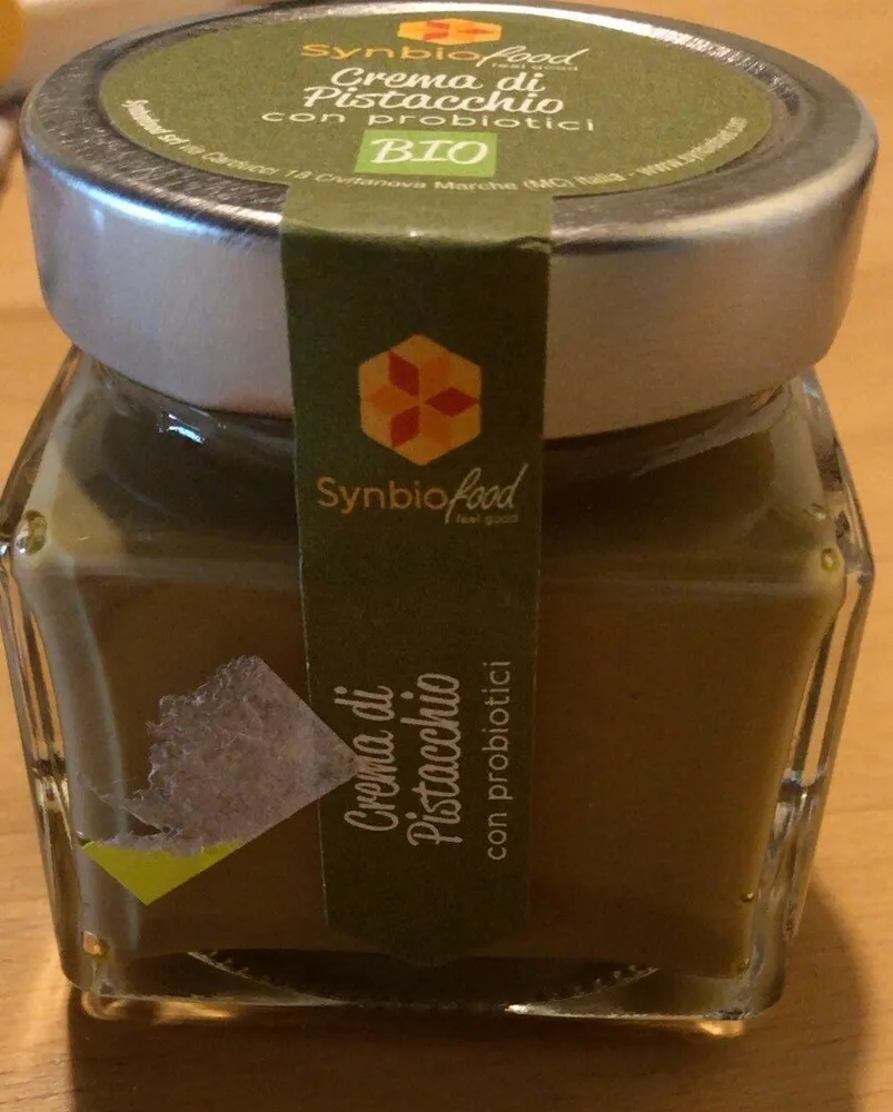 Crema di pistacchio con probiotici