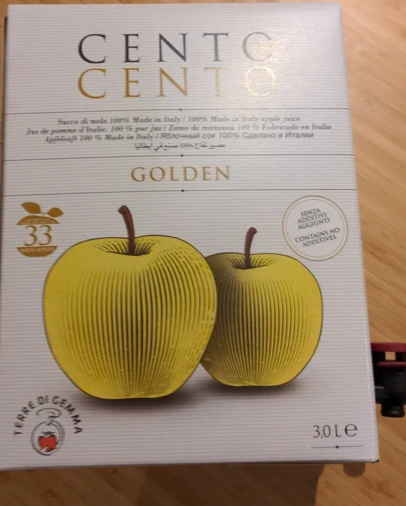 Cento per cento succo di mela