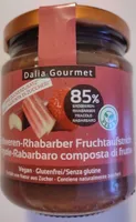 Fragole-Rabarbaro composta di frutta