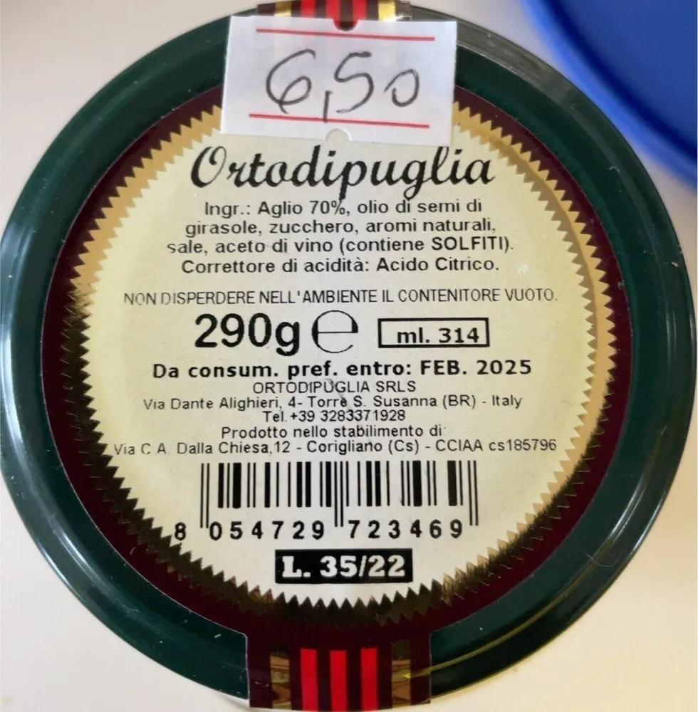 Vellutata di aglio