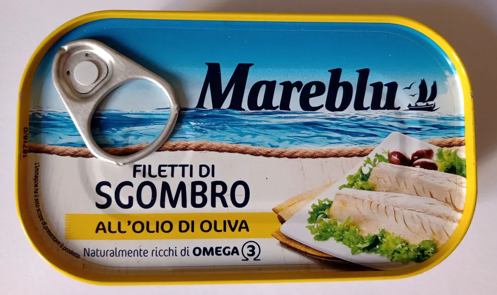 Filetti di sgombro all'olio di oliva