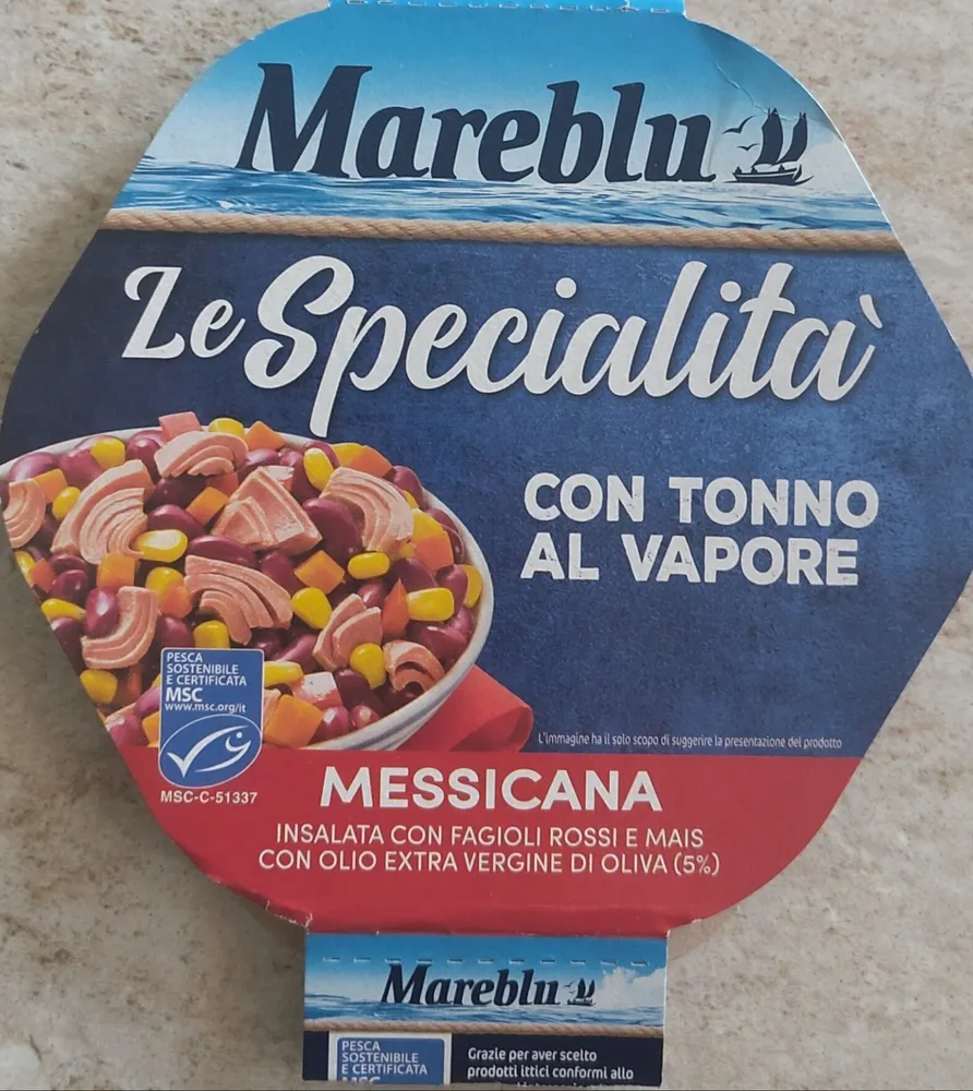 Le specialità con tonno al vapore messicana
