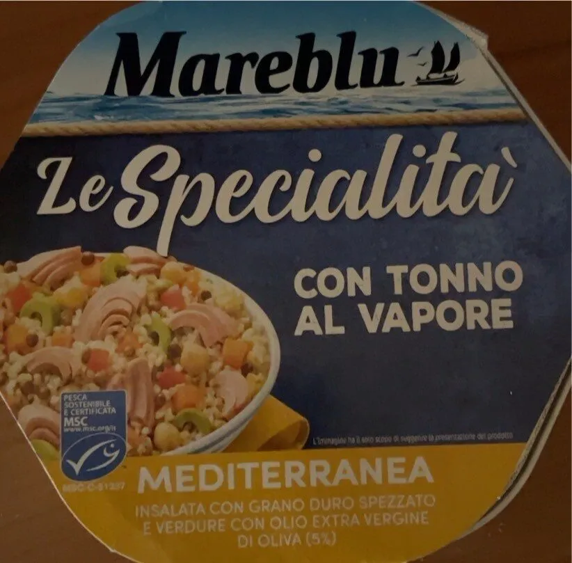 Le specialità con tonno al vapore