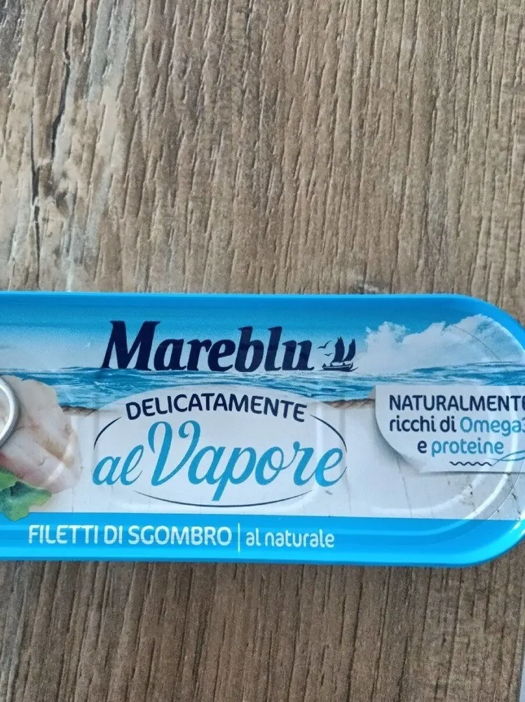 Filetti di sgombro al naturale