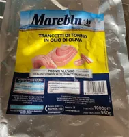 Trancetti di tonno in olio di oliva