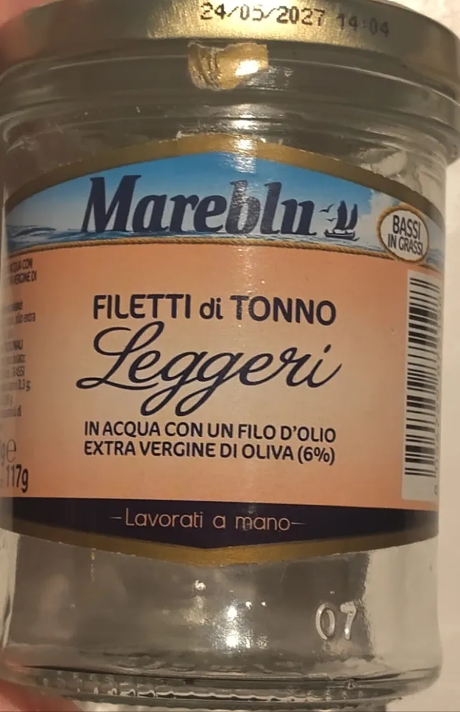 Filetti di tonno leggeri