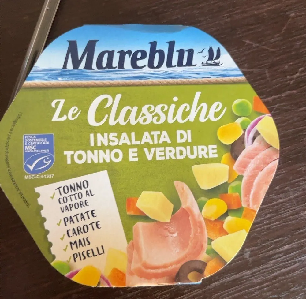 Le classiche insalata di tonno e verdure
