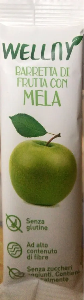 Barretta di frutta con mela