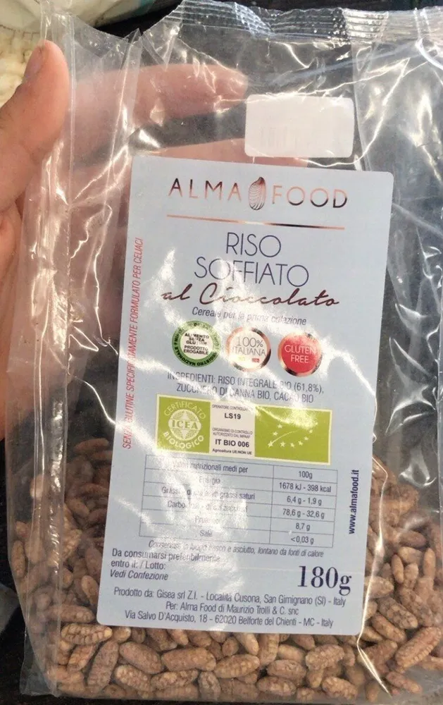 Riso soffiato al cioccolato