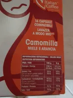 Camomilla miele e arancia