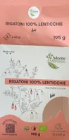 Rigatoni 100% lenticchie