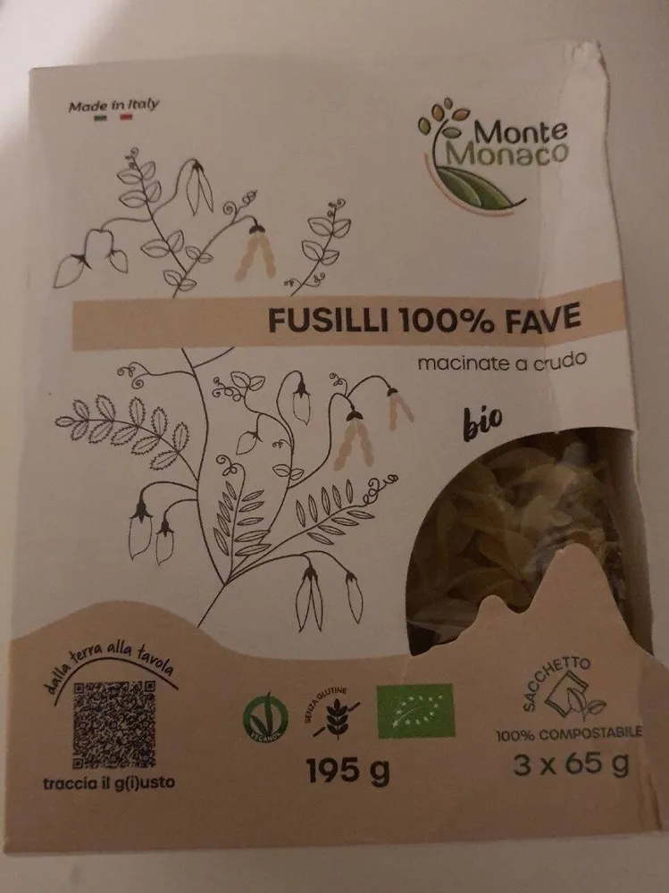 Fusilli 100% fave
