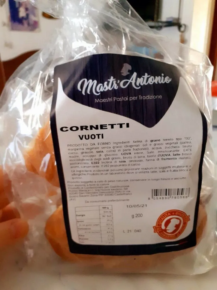Cornetti vuoti