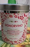 Signorino biscottini con e mirtilli rossi
