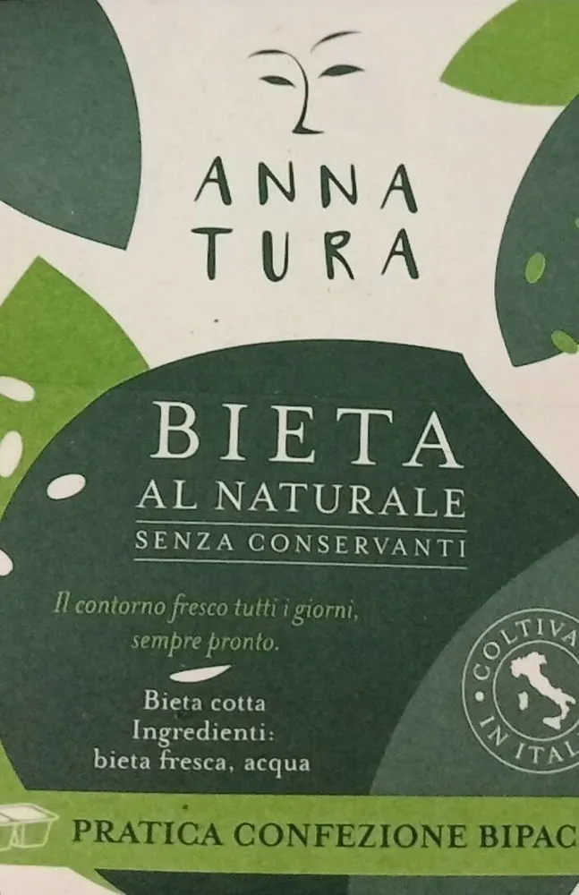 Bieta al naturale