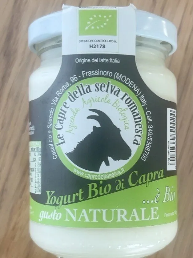 Yogurt bio di capra