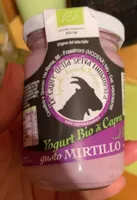 Yogurt bio di capra mirtillo