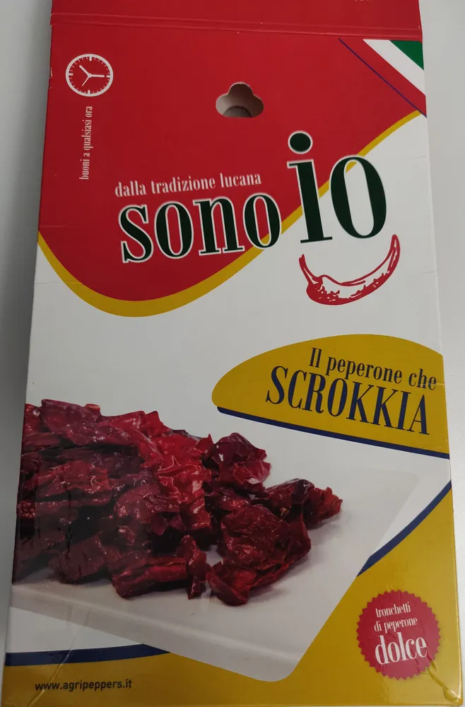 sono io - tronchetti di peperone dolce