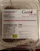 Granella di cacao crudo biologico