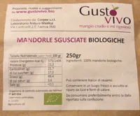 Mandorle sgusciate biologiche