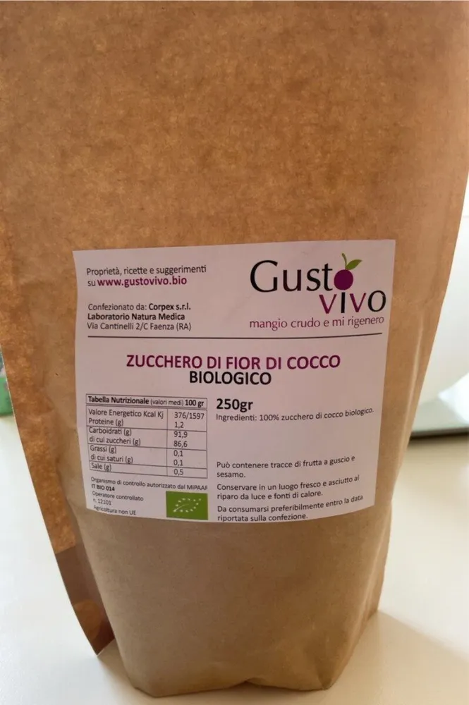 Zucchero du fior di cocco