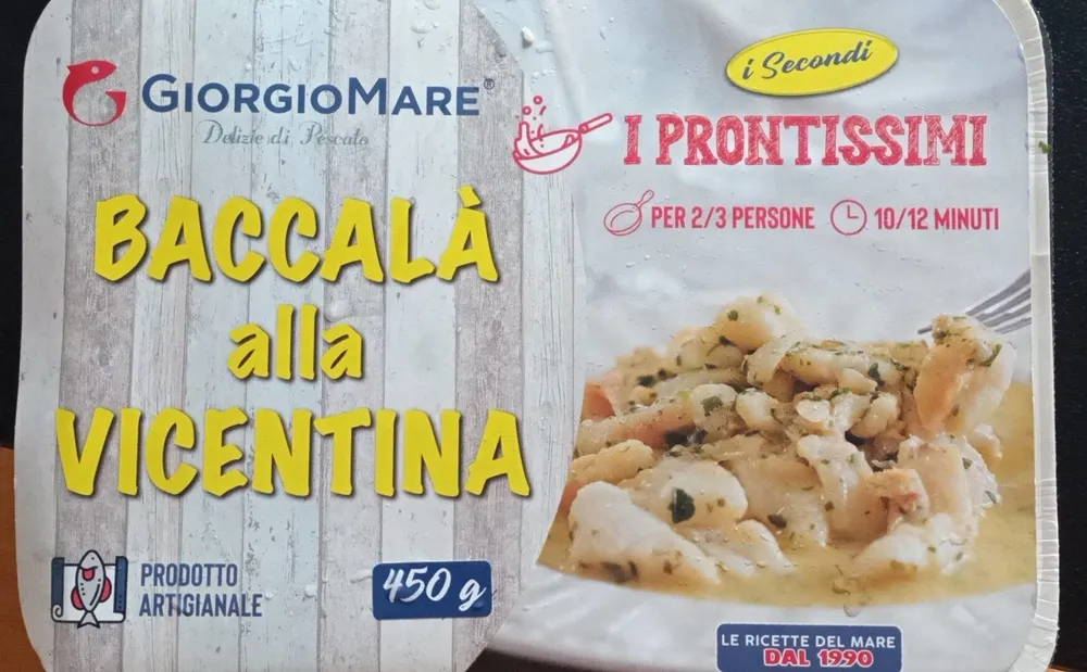 Baccalà alla vicentina