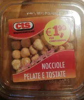 Nocciole pelate e tostate