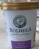 Gelato ricotta e fichi caramellati