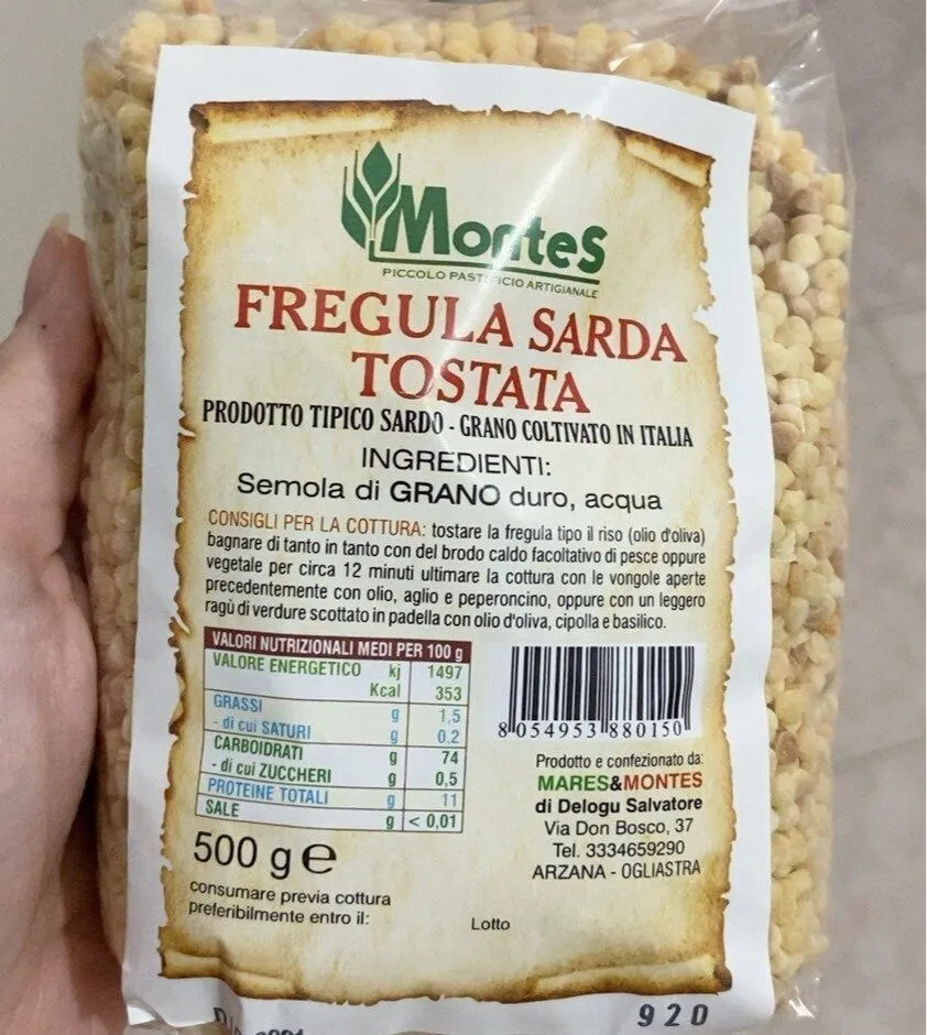 Fregula sarda tostata