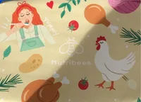 Pollo timo e curcuma con cime di rapa