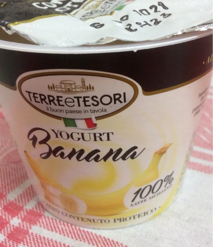 Yogurt banana