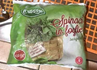 Spinaci in foglie surgelati