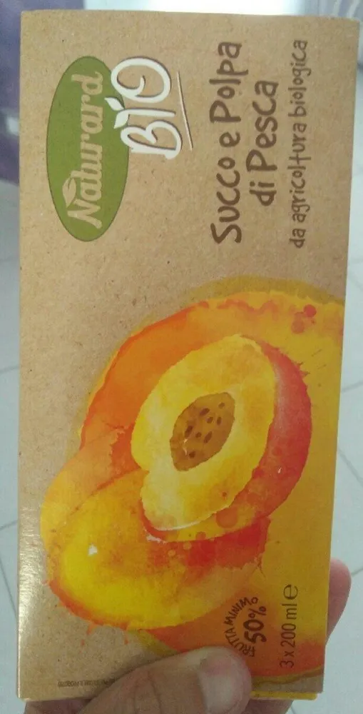 succo e polpa di pesca