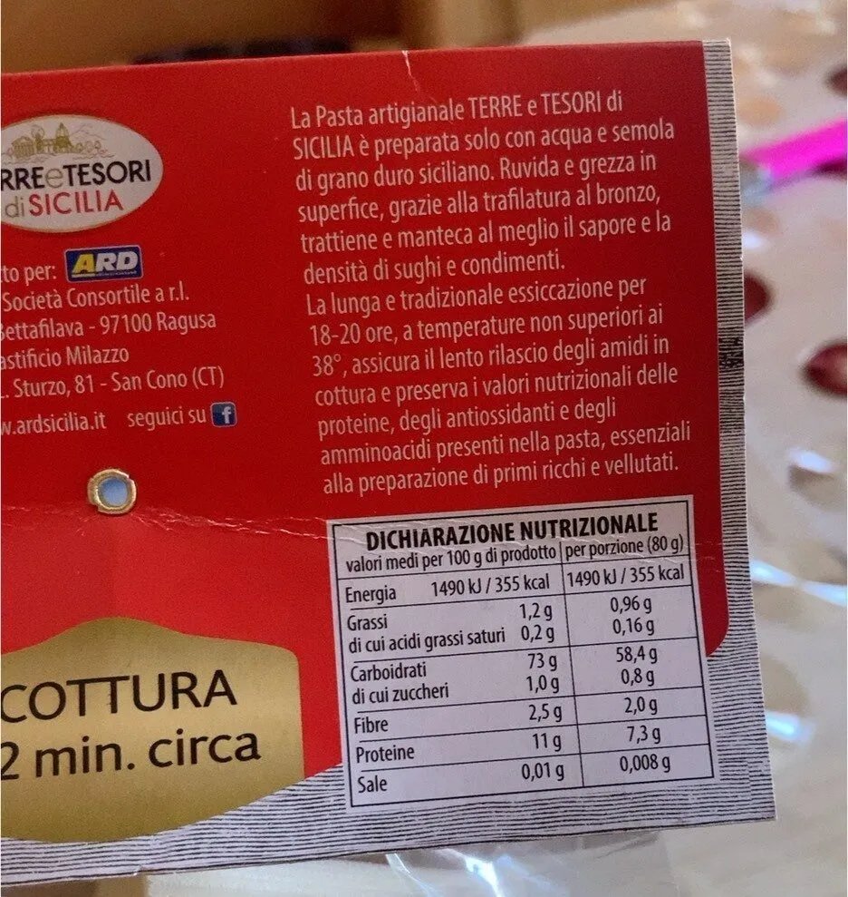 Paccheri rigati