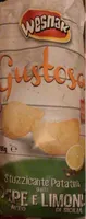 Patatine fritte gusto pepe nero e limone di sicilia