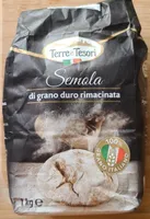 Semola di grano duro rimacinata