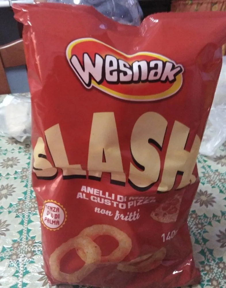 Anelli di mais gusto pizza (patatine)