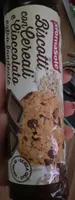 Biscotti con cereali e cioccolato extra fondente