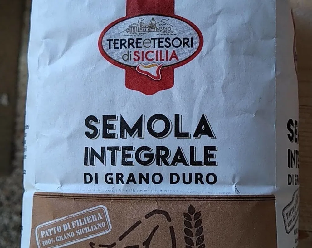 Semola integrale di grano duro