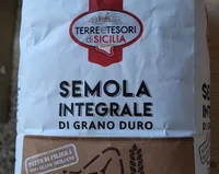 Semola integrale di grano duro