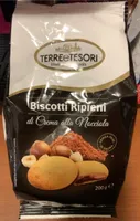 Biscotti ripieni di crema alla nocciola