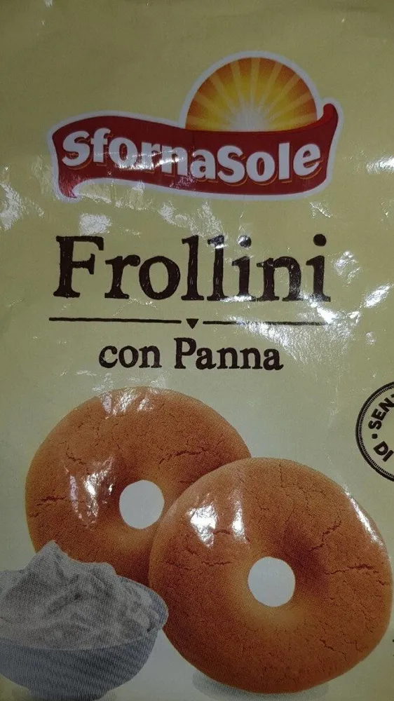 Frollini con panna