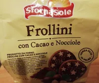 Frollini con cacao e nocciole
