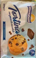 Tortina con gocce di cioccolato