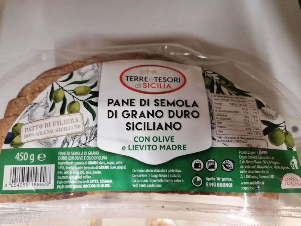 Pane di semola di grano duro