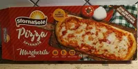 Pizza spianata Margherita