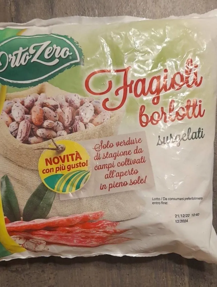 Fagioli borlotti surgelati