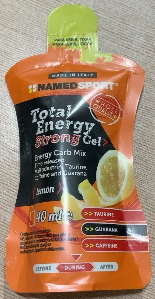 Total Energy Strong Gel Lemon