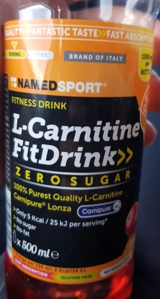 L-Carnitine FitDrink Zero sugar